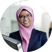 Real photograph of Norizma Yakup, B.Acc (Hons) · Corporate Secretary