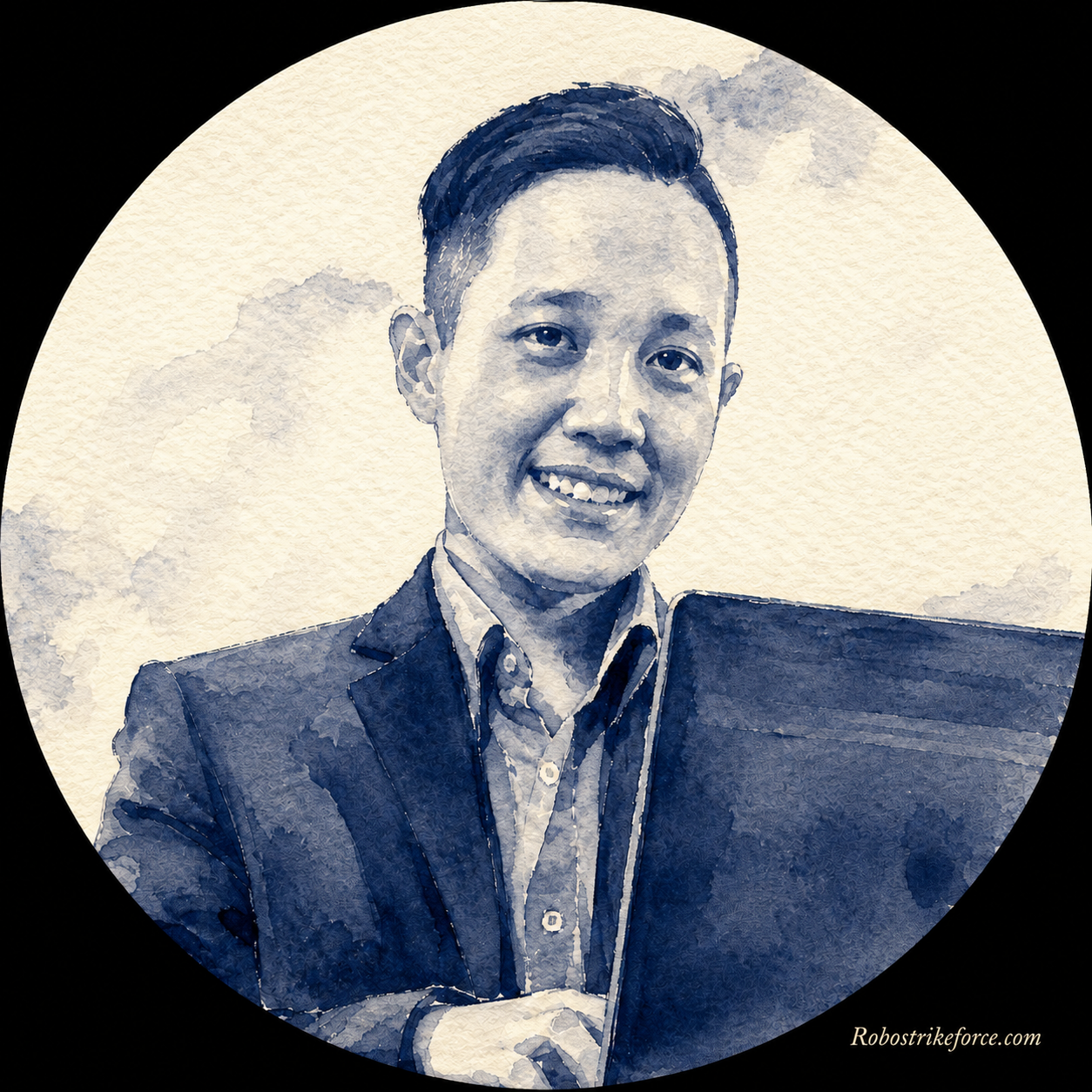 Watercolor illustration of Zaza Zainal, ACIS (CS) (CGP) · Chartered Secretary